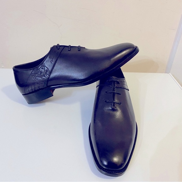 BERLUTI Alexandro men black leather loafer shoes US sz 10 - Picture 3 of 16